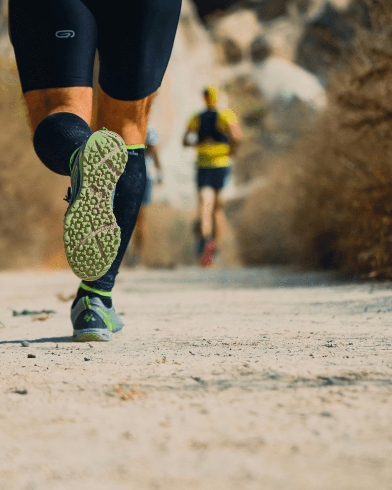 Coureurs à pied lors d'une épreuve